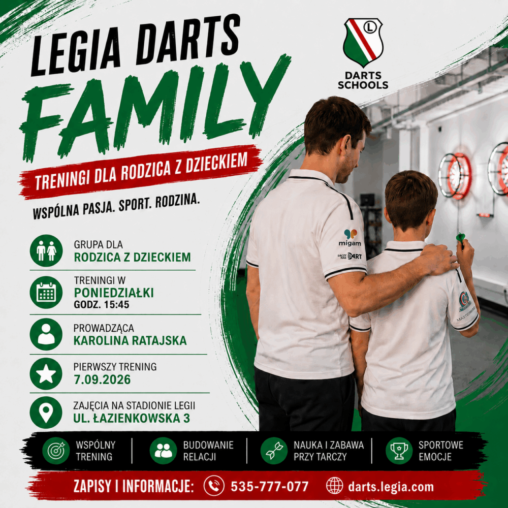 Legia Darts Family Legia Darts Family