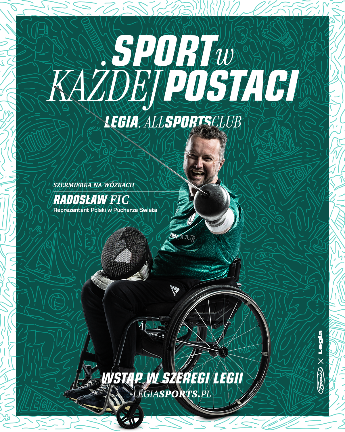 Szermierka na wózkach – Legia Schools